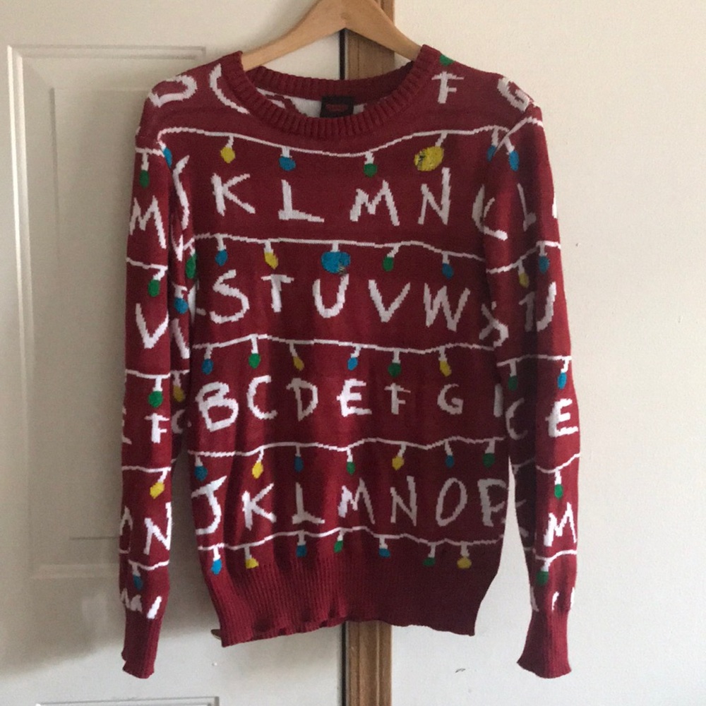 Stranger Things Ugly Christmas Sweater